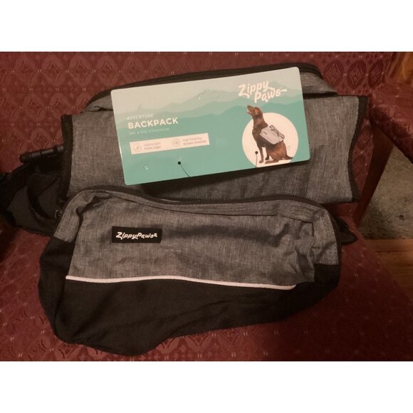 Zippy Paws Adventure Backpack For Medium Dogs Lightweight, Large Pockets - Picture 1 of 9